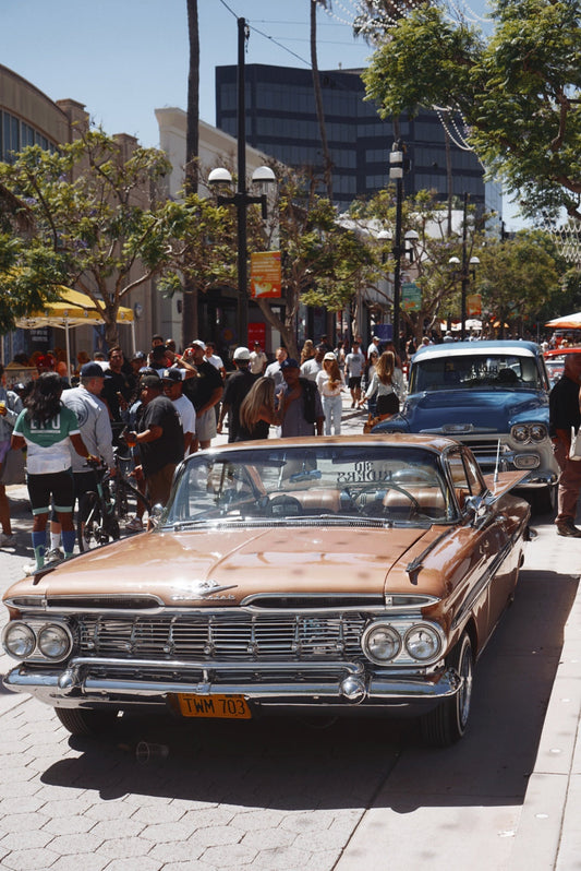 PYFC Car Show - 3rd St. Promenade | Vlog & Photography
